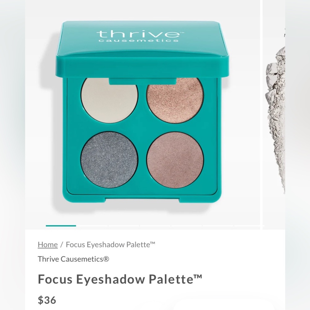 Thrive Causemetics Focus Eyeshadow Palette